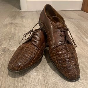 Sesto Meucci woven loafers